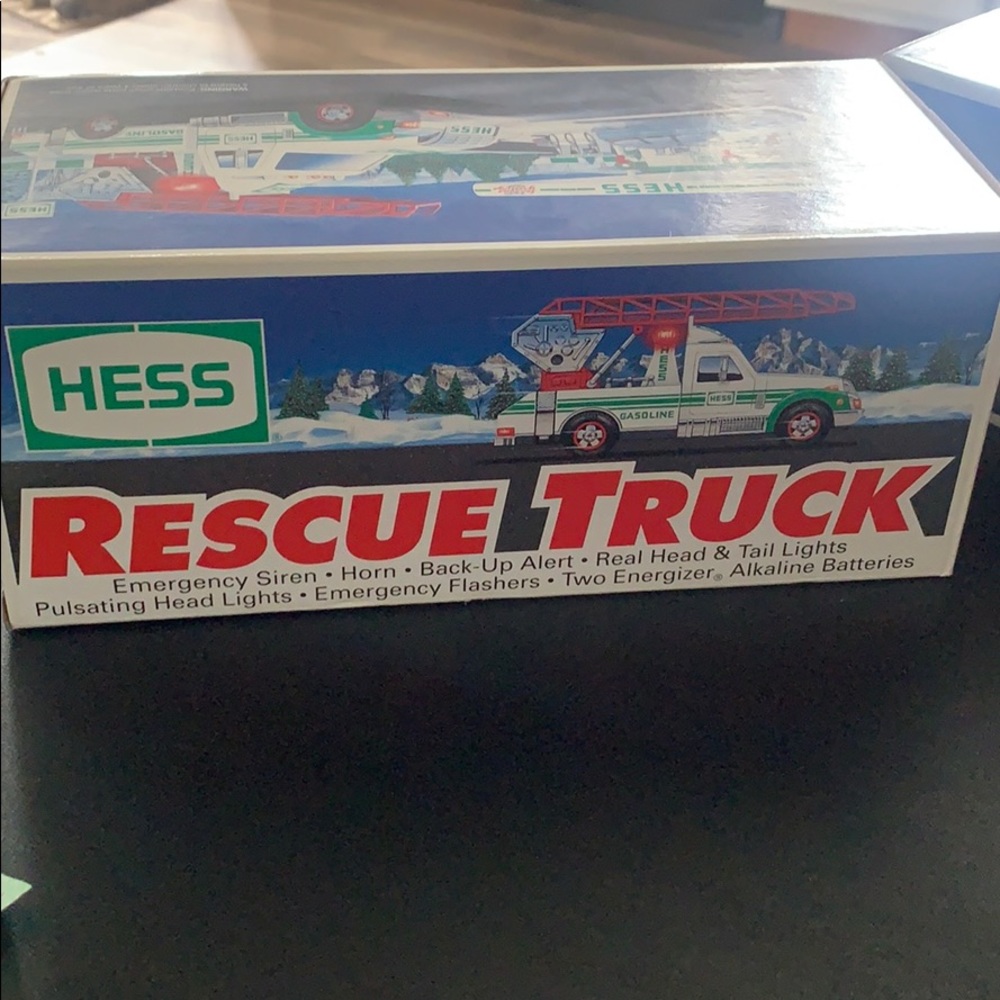 Hess Rescue Trucks Collectible